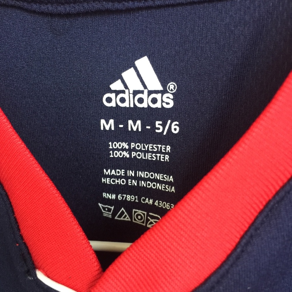 Kids Medium Adidas Cardinals Jersey - Picture 3 of 3